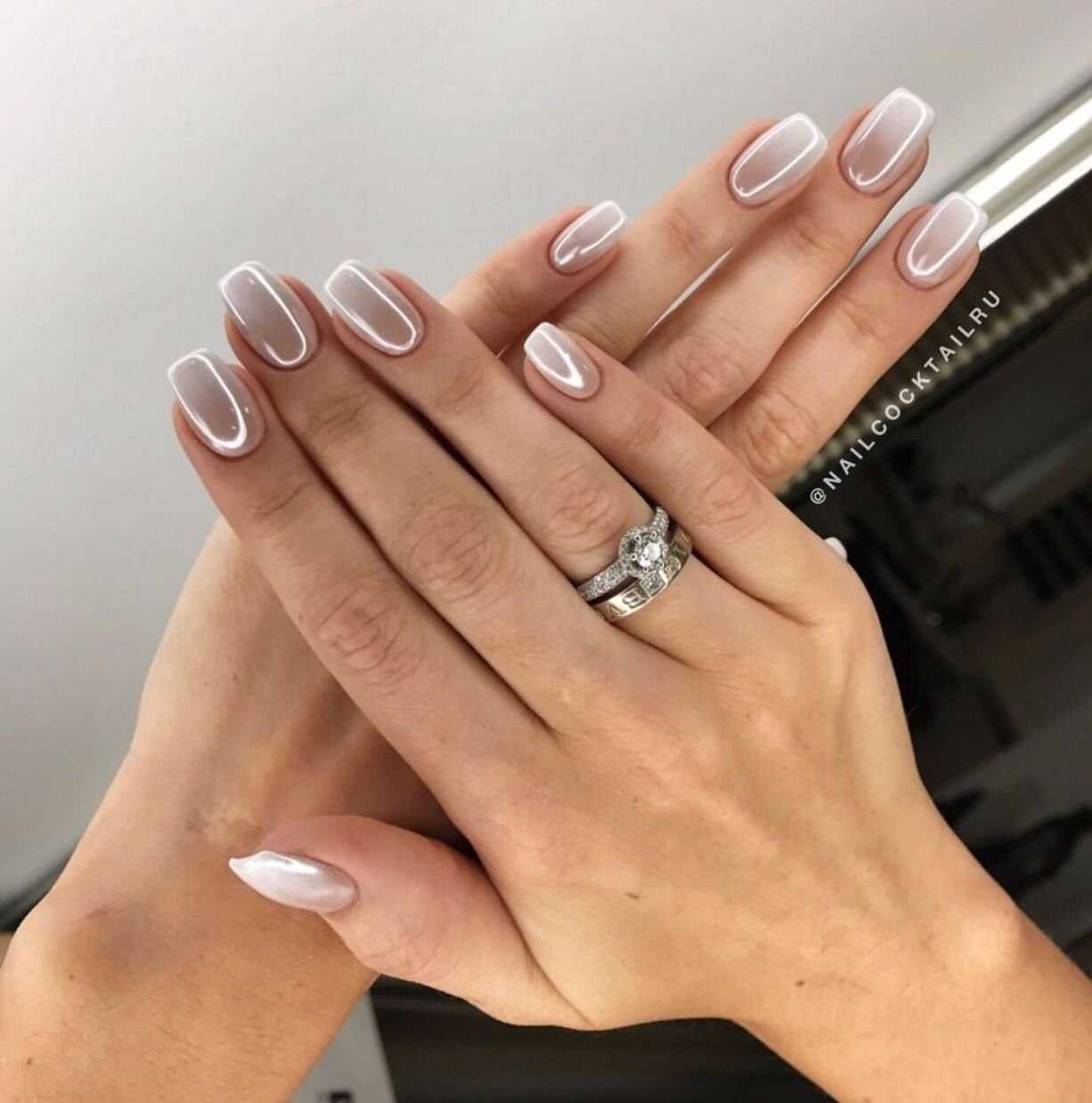Маникюр на короткие квадратные ногти: модные новинки 2021-2022 - modnail.ru - красивый маникюр