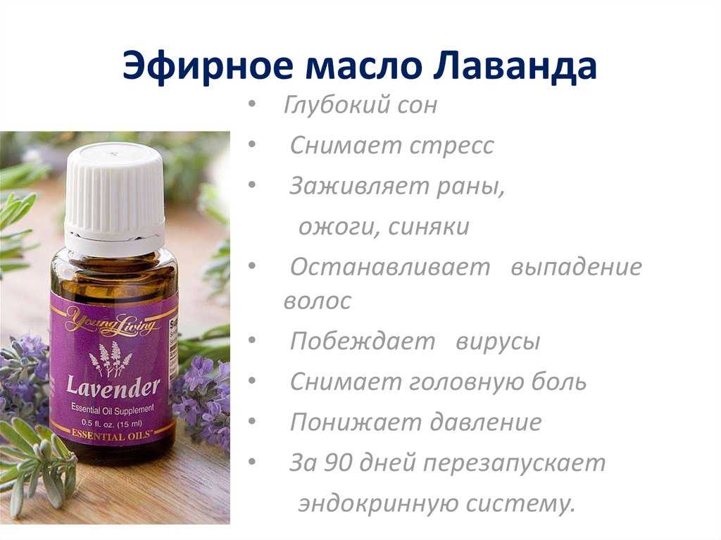 Эфирное масло лаванды для волос - применение, полезные свойства и маски