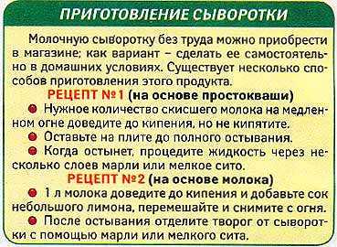 Всё о молочной сыворотке