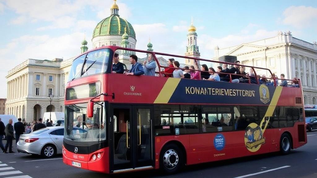 Экскурсия по Петербургу на двухэтажном автобусе: город, который удобно рассматривать с высоты