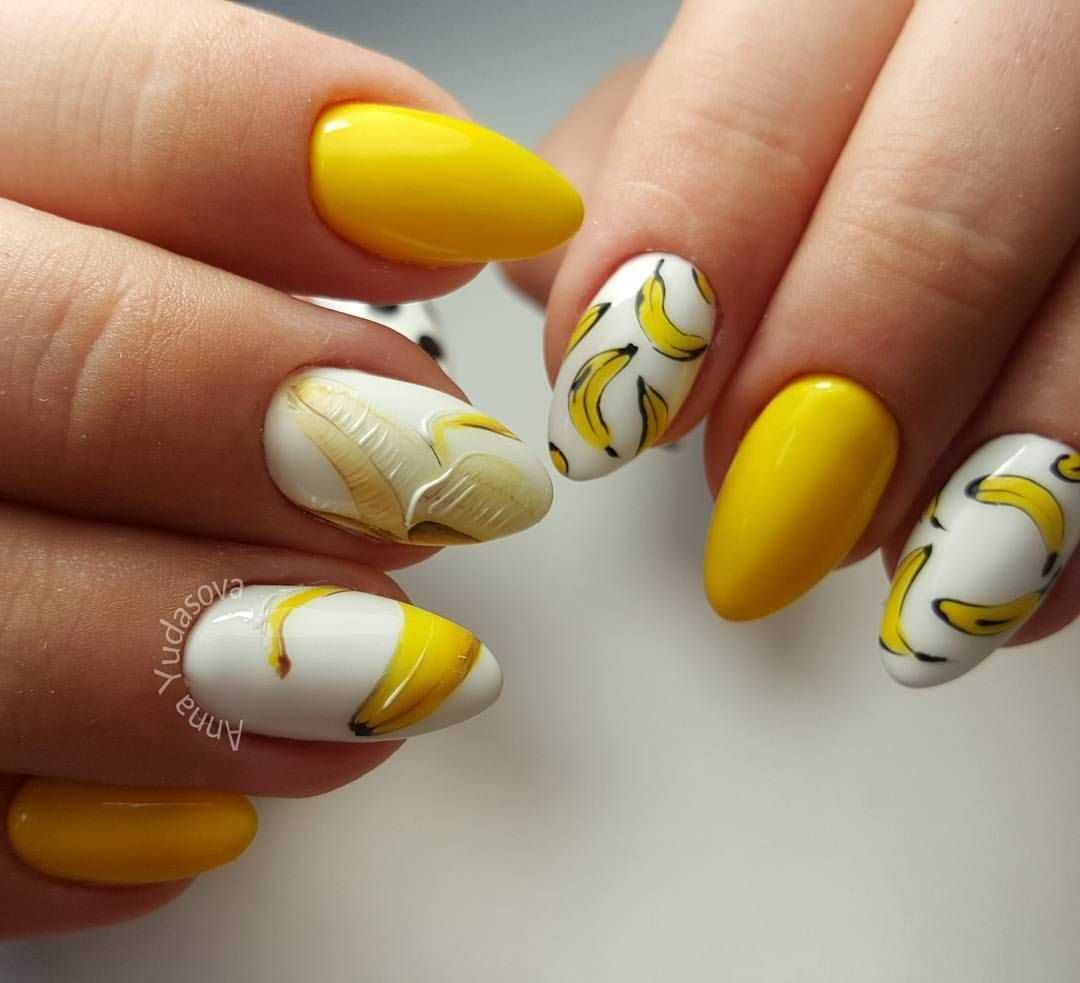 Виды маникюра с ананасом