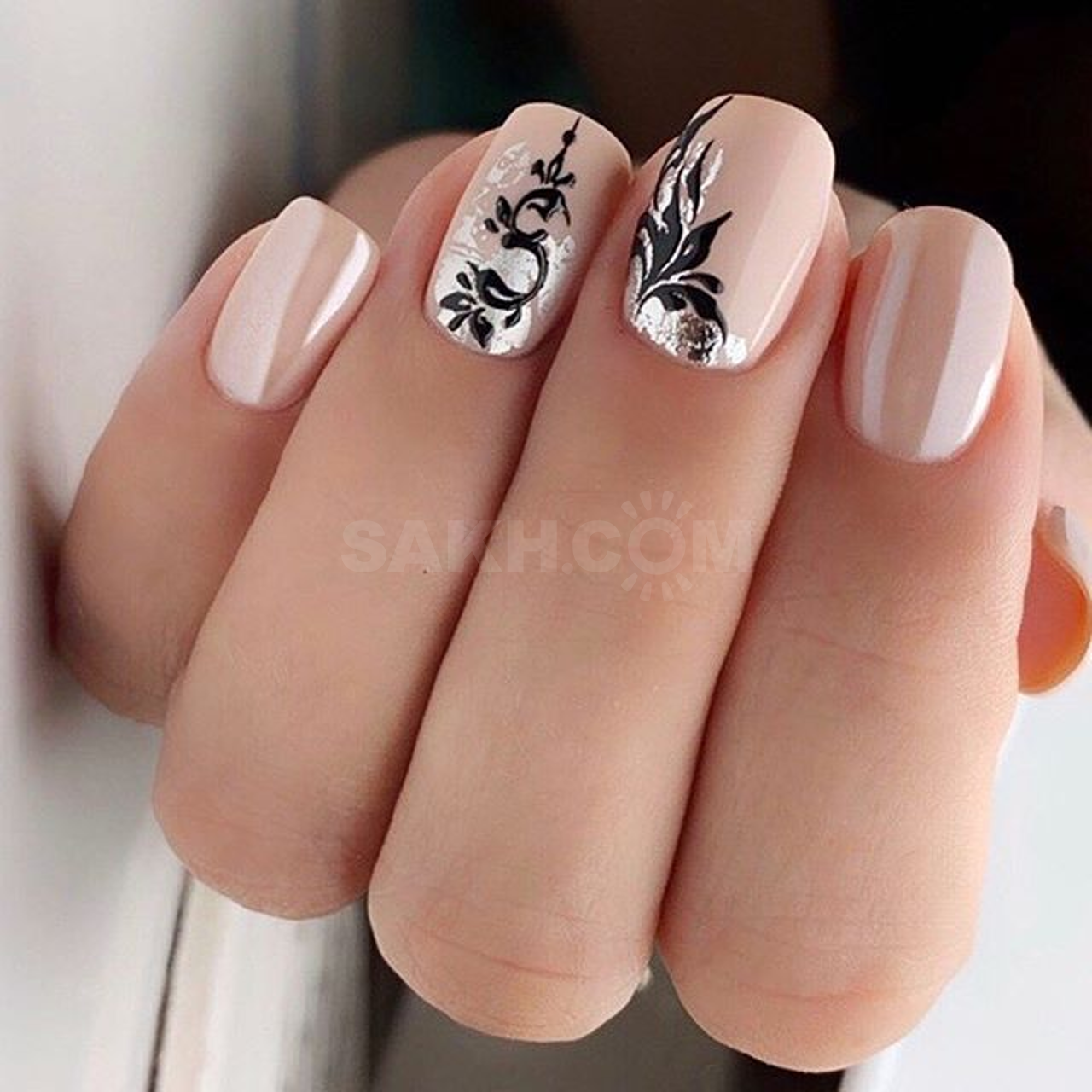 Красивые короткие ногти