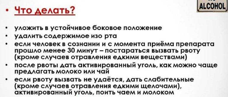 Как вызвать рвоту