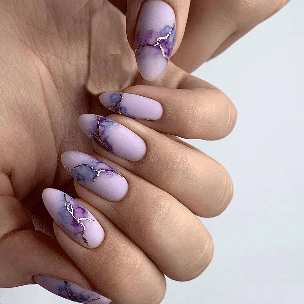 Роспись ногтей — акварель гель лаками и другими красками