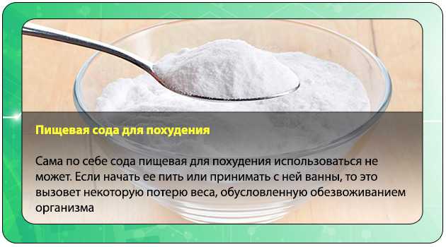 Целебная сода и рецепт содовой ванны для похудения, отзывы