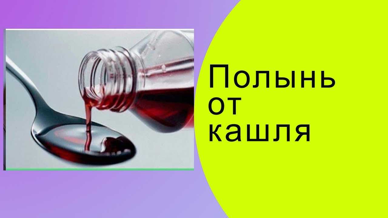 Полынь от кашля - настойка и другие рецепты с добавление меда и водки