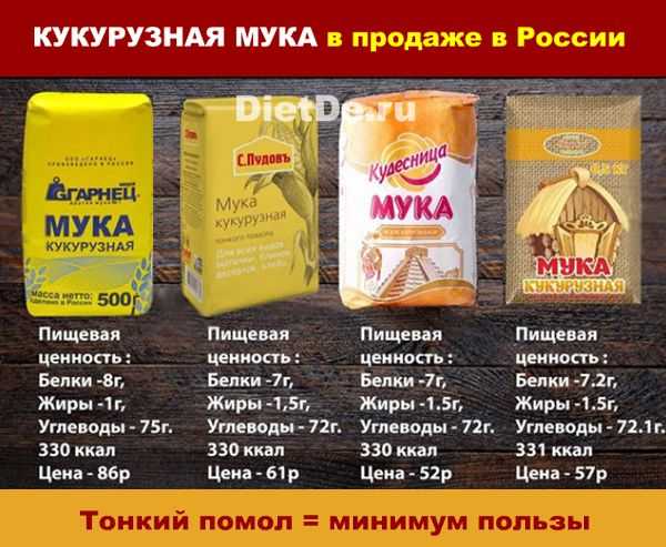 Какая мука самая низкокалорийная для похудения: виды, калорийность, польза и вред