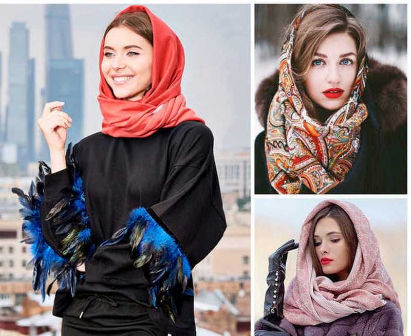 Как завязать красиво палантин и шарф
