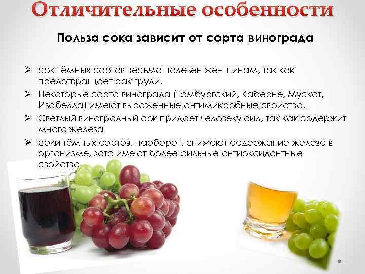 Как виноград влияет на давление, является ли он мочегонным, польза и вред